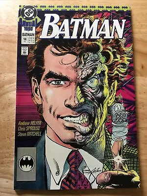 Buy Batman Annual #14 1990 Origin Of Two-Face DC Comics A2 • 11.85£
