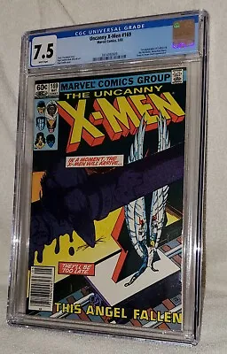 Buy Uncanny X-Men #169 CGC 7.5 White Pages From 1983 (Newsstand Ed W/ UPC) • 22.16£