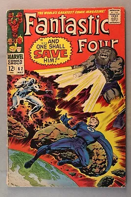 Buy Fantastic Four #62 *1967*  ...And One Shall Save Him!  Stan Lee & Jack Kirby! • 20.65£