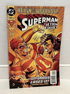 Buy DC Superman In Action Comics 709 Reign Of The Warrior April 1995 Comic Books • 2.77£