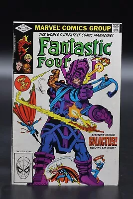 Buy Fantastic Four (1961) #243 John Byrne Story & Art Galactus Avengers App VG/FN • 10.72£
