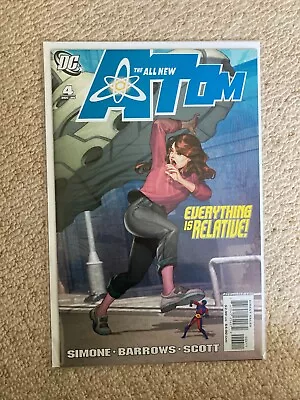 Buy All New Atom #4, Gail Simone DC 2006 (Birds Of Prey, Wonder Woman, Batgirl) • 2.99£