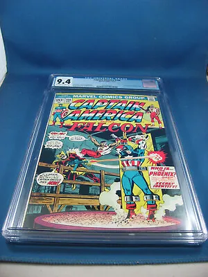 Buy Captain America 168 Cgc 9.4 First Helmut Zemo 1973 Marvel • 355.63£