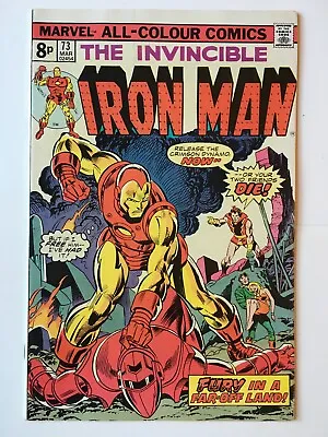 Buy Iron Man #73 VFN+ (8.5) MARVEL ( Vol 1 1975)  • 15£
