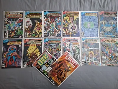 Buy Crisis On Infinite Earths , Full Set 1 To 12 Complete Series Dc Comics + Extras • 60£