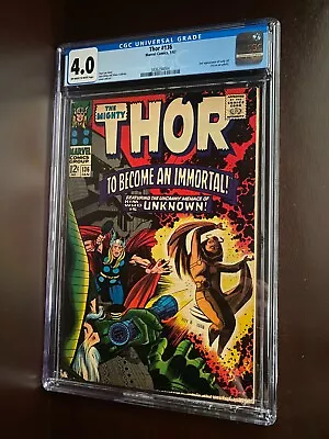 Buy Thor #136 (1967) / CGC 4.0 / 2nd Appearance Of Sif (1st As An Adult) /Silver Age • 39.18£
