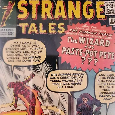 Buy Strange Tales 110 Marvel Comics PGX Graded 2.0 1st Dr Strange • 1,303.21£