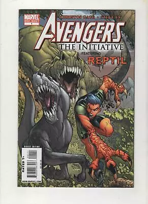 Buy Avengers Initiative Reptil #1, 1st Appearance, NM 9.4, 1st Print, 2009, Scans • 19.96£