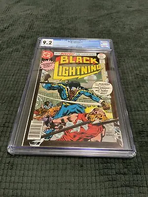 Buy Black Lightning #1 CGC 9.2 Off White To White Pages. 1977 DC Comics • 119.88£