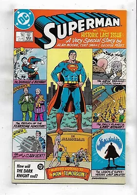 Buy Superman 1986 #423 Fine/Very Fine Alan Moore • 7.90£