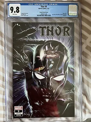 Buy THOR CGC Thor# 9 V SILVER SURFER  MiCO SUAYAN TRADE VARIANT CGC 9.8 • 85£