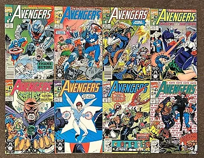 Buy Avengers #334,335,336,337,339,340,341,342 Marvel Comics 1991 Lot • 31.77£