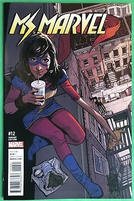 Buy Ms. Marvel Vol 4 #12 Jones 1:25 Variant Cover 1st Appearance Red Dagger (2016) • 69£