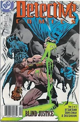 Buy Detective Comics #599 (1989) Vintage Key Blind Justice, Part 2, 1st Henri Ducard • 8.97£