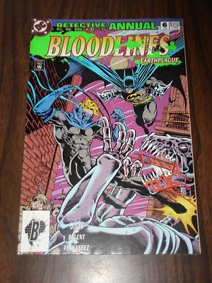Buy Detective Comics Annual #6 Batman Dark Knight Nm August 1993 • 2.99£
