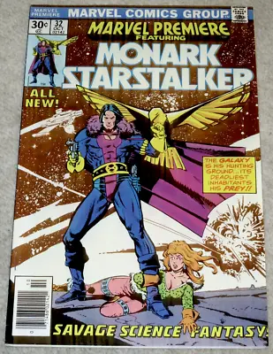 Buy Marvel Comics MARVEL PREMIERE Featuring MONARK STARSTALKER #32 Oct 1976 Cents • 11.99£