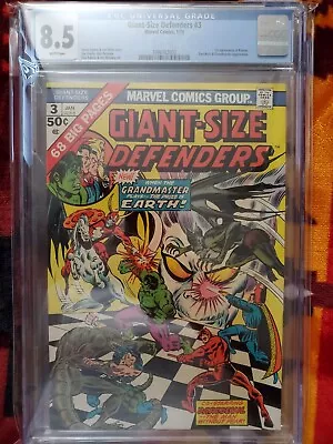 Buy Giant-size Defenders #3 Cgc 8.5  Key 1st Korvac • 67.20£