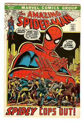 Buy Amazing Spider-man #112 7.5 // John Romita Cover & Art Marvel Comics 1972 • 70.30£