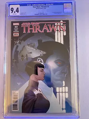 Buy Star Wars Thrawn 3 CGC 9.4 1st Appearance Of Governor Pryce Marvel Comics • 59.37£