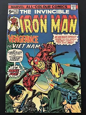 Buy INVINCIBLE IRON MAN #78 (1975) Marvel Comics - Pence Copy • 5.99£