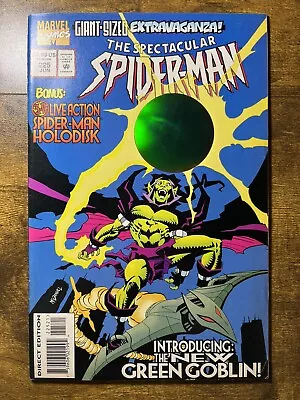 Buy Spectacular Spider-man 225 Holodisc Variant 1st App Ben Urich As Green Goblin • 7.16£