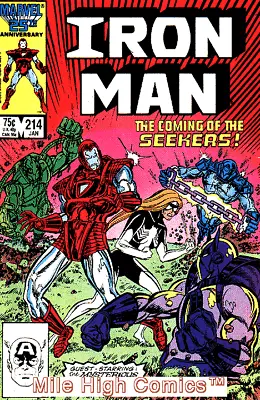 Buy IRON MAN  (1968 Series)  (INVINCIBLE IRON MAN)(MARVEL) #214 Good Comics • 3.08£