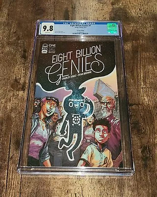 Buy Eight Billion Genies #1 CGC 9.8 Graded Second Print Image Comics 2022 • 35.74£