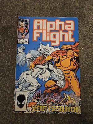 Buy Alpha Flight #23 Marvel Comics Jun 1985 John Byrne Art • 1.99£