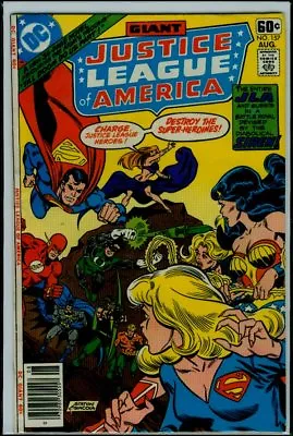 Buy DC Comics JUSTICE LEAGUE #157 Superman Batman Flash Wonder Woman FN/VFN 7.0 • 8£