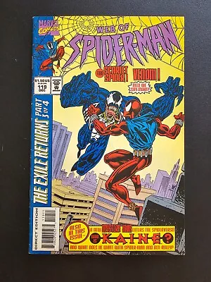 Buy Marvel Comics Web Of Spiderman #119 December 1994 1st App Kaine Direct (b) • 9.64£