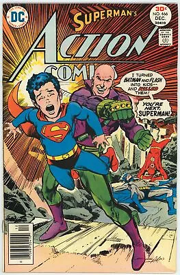 Buy Action Comics (1938) #466 F/VF 7.0 Vs Lex Luthor • 3.93£