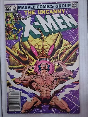 Buy Uncanny X-Men #162 NEWSSTAND Wolverine Bronze Age Marvel 1982 Claremont FN/FN+ • 9.65£