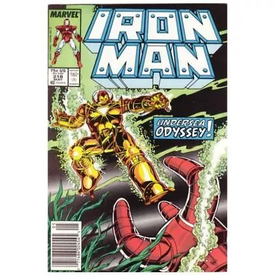 Buy Iron Man (1968 Series) #218 Newsstand In NM Minus Condition. Marvel Comics [s: • 5.18£