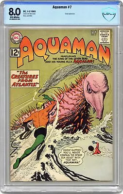 Buy Aquaman #7 CBCS 8.0 1963 22-0692A42-050 • 173.25£