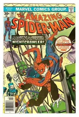 Buy Amazing Spider-man #161 7.0 // 1st Meeting Of Nightcrawler & Spider-man 1976 • 34.38£