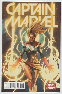Buy Captain Marvel #1 Vol 8 Yu Variant Marvel 2014 • 39.99£