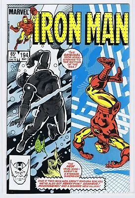 Buy Iron Man 194 7.0 7.5 1st 1st Cameo App Of Scourge Death Of The Enforcer Pcn • 6.48£