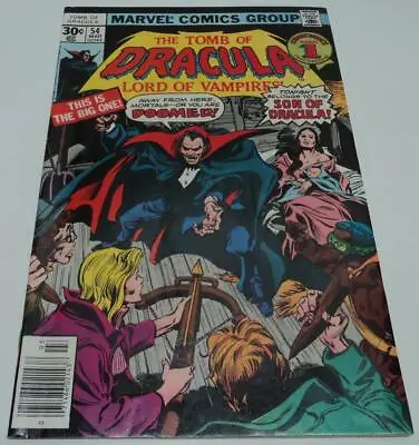 Buy TOMB OF DRACULA #54 (Marvel Comics 1977) BLADE THE VAMPIRE SLAYER App (FN+) RARE • 13.39£