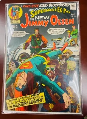 Buy Superman's Ex-pal The New Jimmy Olsen#134 1970 Neal Adams Cvr_1st Appr Darkseid! • 159.40£