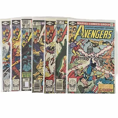 Buy Avengers #193, 194, 199, 203, 204, 209, 212. Lot Of 7. • 16.05£