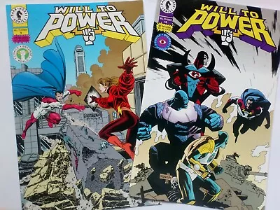 Buy Comic Double - Dark Horse Comics - 1994 - Will To Power #9, 10 • 1.49£
