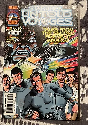Buy Star Trek Untold Voyages  #1-5 (SET) Marvel Paramount Comics 1998 • 1£