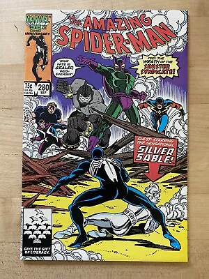 Buy Amazing Spider-man #280 - Marvel Comics, Sinister Syndicate, Silver Sable! • 5.93£