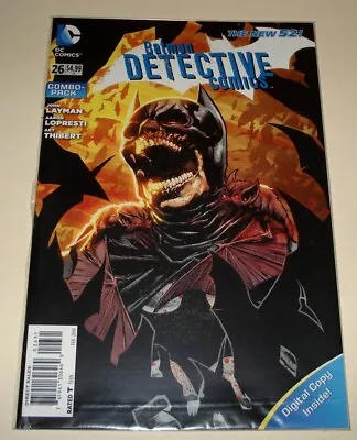 Buy Batman DETECTIVE COMICS # 26 COMBO-PACK VARIANT DC Comic (2014) NM Polybagged • 3.95£