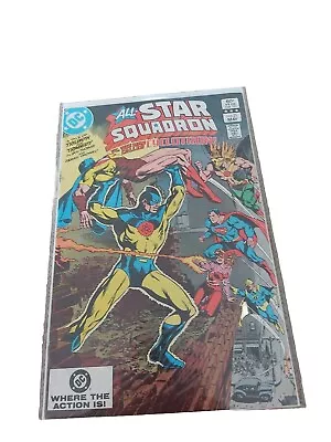 Buy DC Comics ALL STAR SQUADRON  #21 May 1983 60c USA 1st Appearance Of Deathbolt • 5£