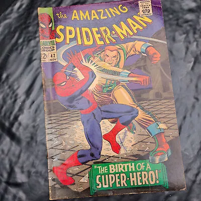 Buy 1966 Marvel Comics The Amazing Spider-Man Comic Book Nov. #42 - 1st Mary Jane 🕷 • 93.51£