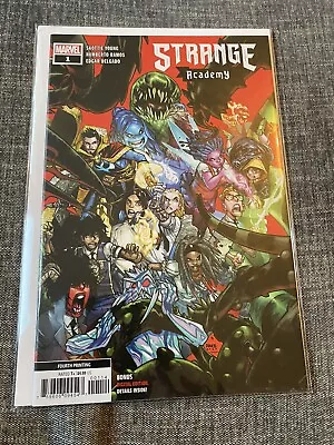 Buy Strange Academy #1 Humberto Ramos 4th Fourth Print Variant | Marvel Comics 2020 • 7.50£