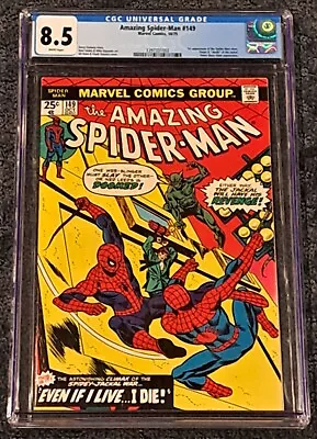 Buy Amazing Spider-Man #149 CGC 8.5 White 1975 1st Ben Reilly Clone Marvel Comics • 95.01£