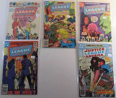 Buy 1975 Justice League Of America Lot Of 5 #121,157,178,186,198 DC Comics • 9.81£