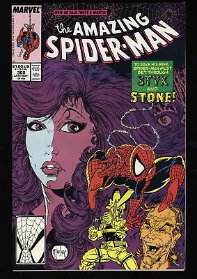 Buy Amazing Spider-Man #309 NM+ 9.6 Todd McFarlane! Styx And Stone!  Marvel 1988 • 28.46£
